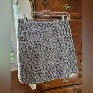 VERONICA BEARD Size 4 Elegant Tweed Skirt
